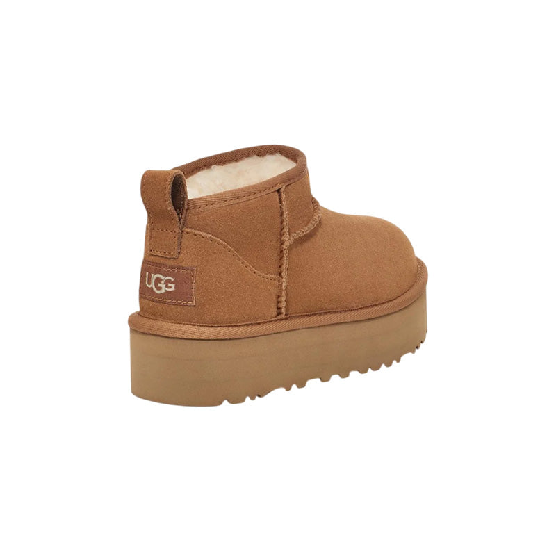 Boots Ugg K-Classic Ultra Mini Plateform - Chestnut