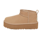 UGG K-Classic Ultra Mini Platform Boots - Sand