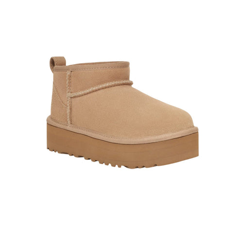 Boots Ugg K-Classic Ultra Mini Plateform - Sand