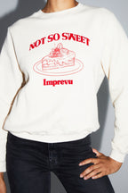 Sweatshirt Eddie Not So Sweet Fabriqué Au Portugal