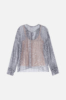 Blouse Alfie Sequin ARGENT
