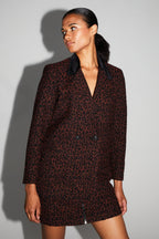Veste Liora Jacquard Léo Fabriquée En Italie