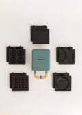 Pack Stone Studio Individual - Appareil À Croque-Monsieur, Gril & Gaufrier + Plaque Taiyaki + Plaque Pancake + Plaque Donuts - Sauge