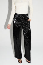 Pantalon Cargo Nolan Mercurio Black Fabriqué En Italie