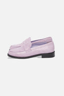 Lilac loafers PYTHON LILAC