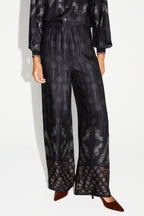 Pantalon Print Eagle Fabriqué En Italie