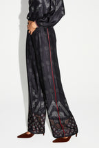 Pantalon Print Eagle Fabriqué En Italie