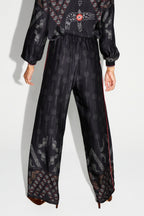 Pantalon Print Eagle Fabriqué En Italie