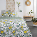 Sunshine - Parure De Lit Motif 8.40 - Celadon