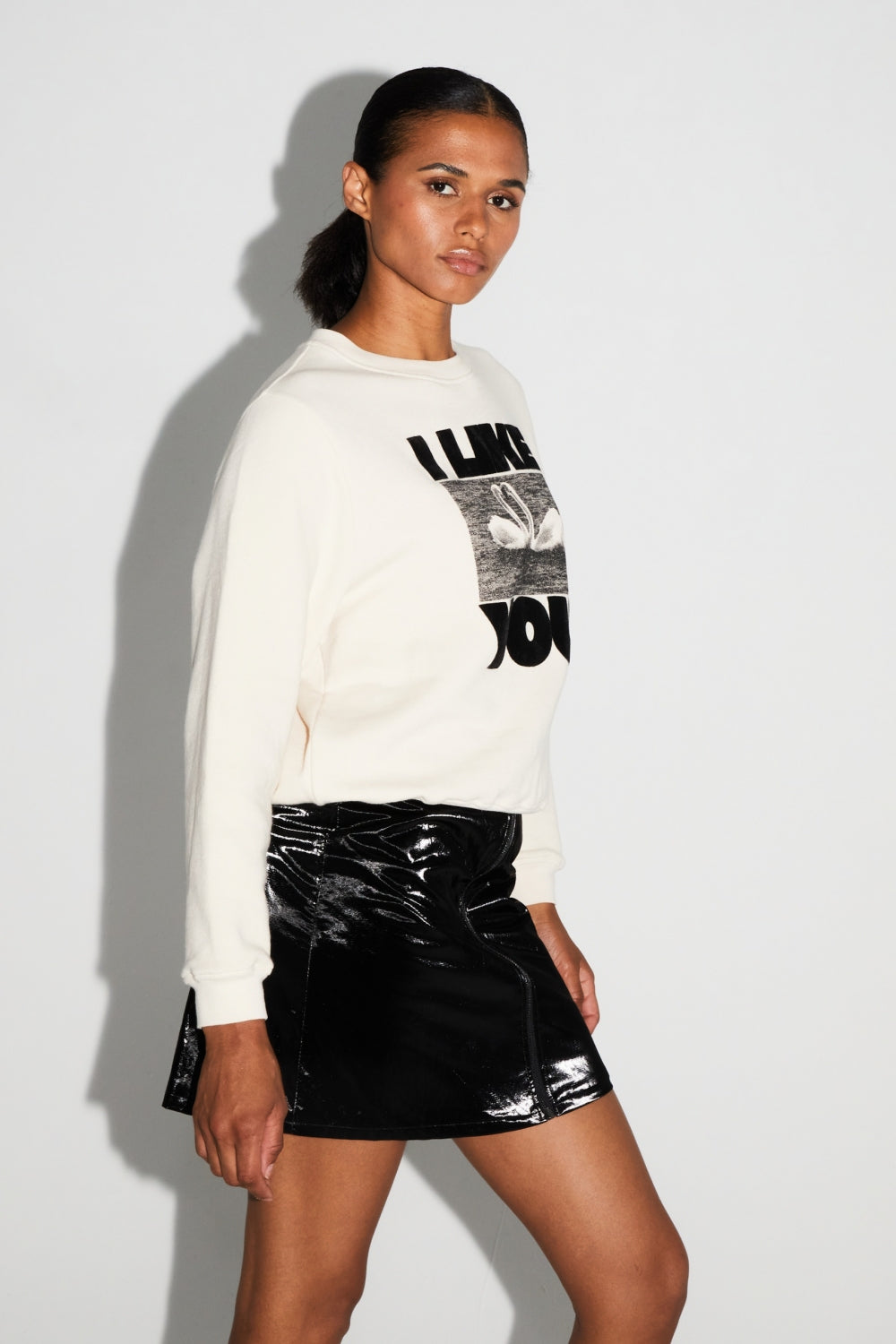 Mini-Jupe Lana Mercurio Black Fabriquée En Italie