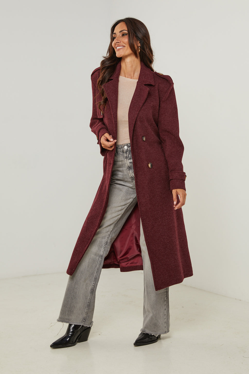 Manteau - Bordeaux