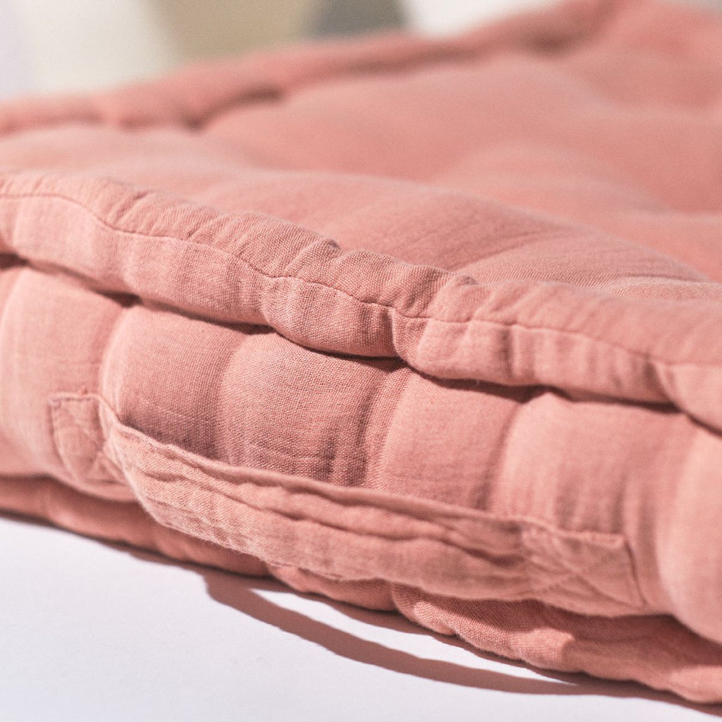 India Flower - Coussin De Sol - Rose