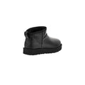 UGG Classic Ultra Mini Leather Boots - Black