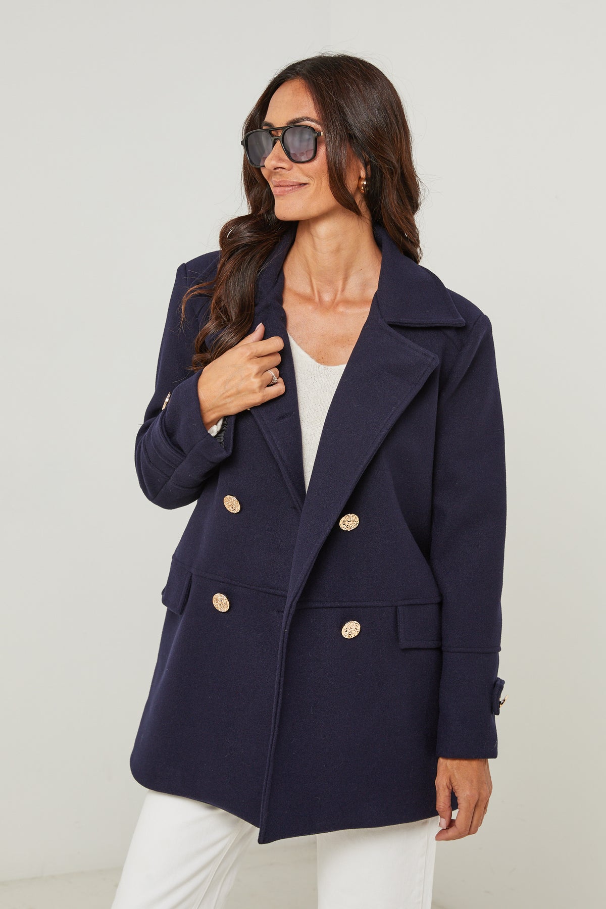 Manteau - Marine