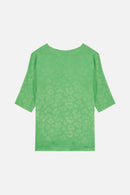 Top Altre Felino - Estampado PISTACHO