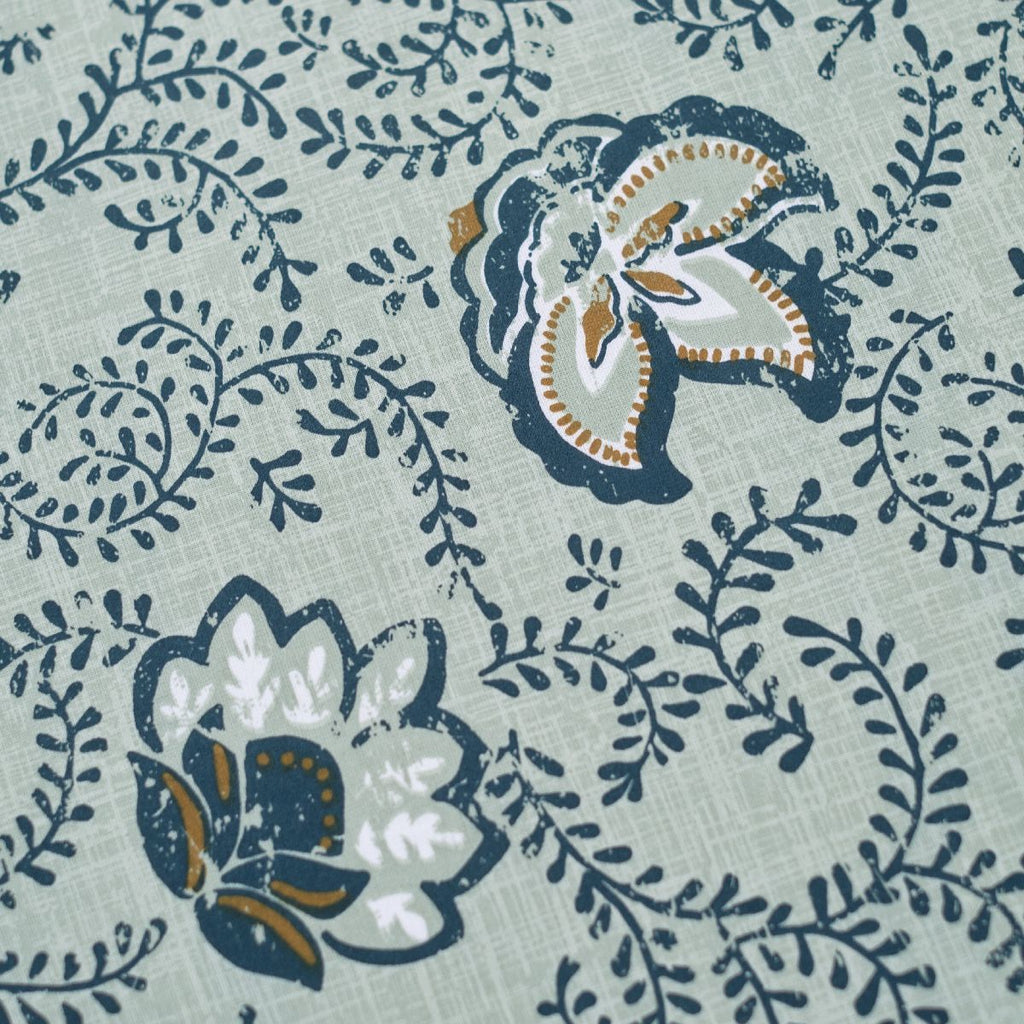 Sunshine - Parure De Lit Motif 9.36 - Céladon