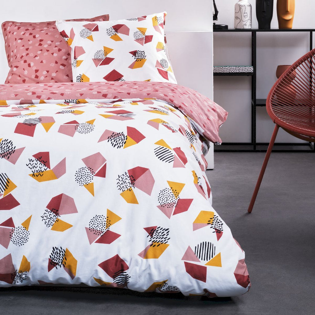 Sunshine - Parure De Lit Motif 9.41 - Craie