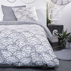 Sunshine - Parure De Lit Motif 9.47 - Craie