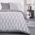 Sunshine - Parure De Lit Motif 9.53 - Craie