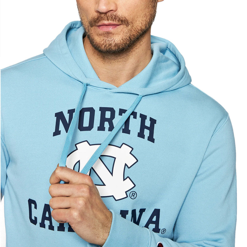 Sweat À Capuche Champion - Bleu Ciel, Bleu Marine, Blanc.