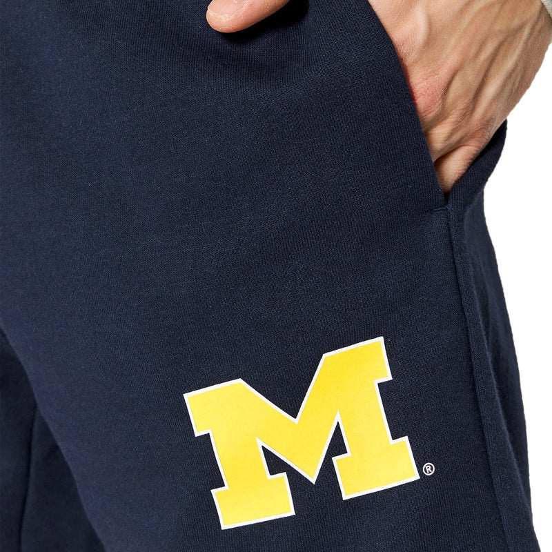 Short Champion - Bleu Marine, Jaune.