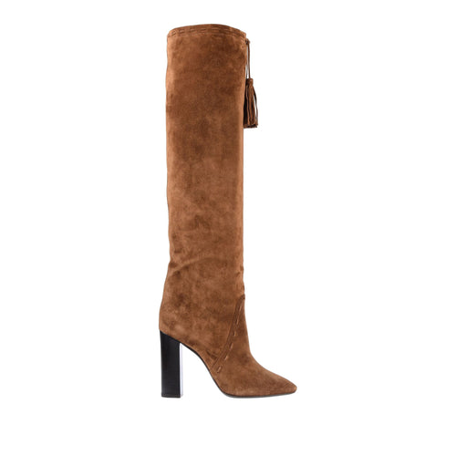 Saint Laurent - High boots - Camel - Woman