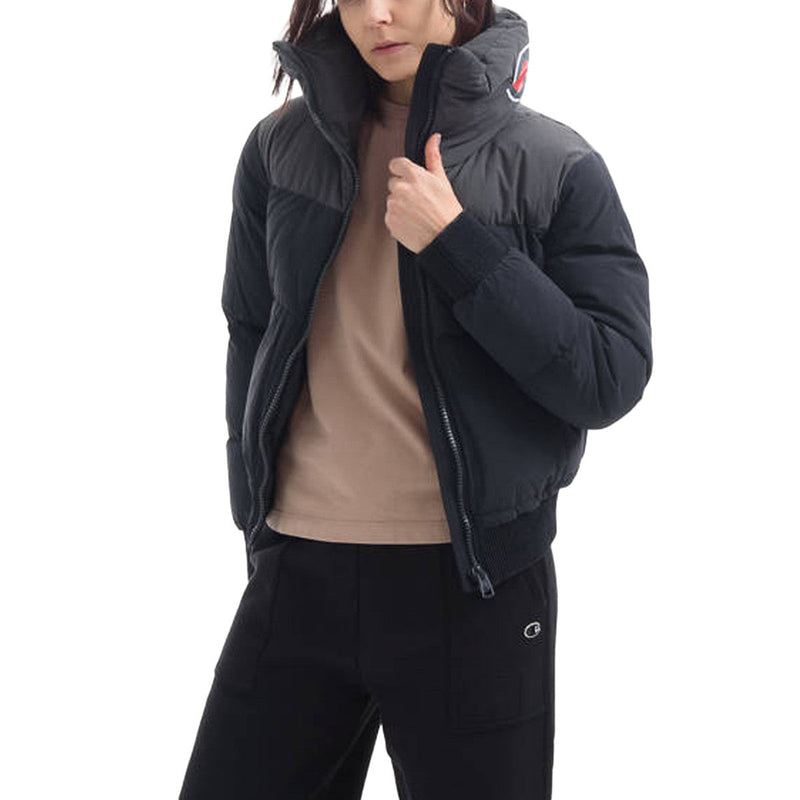 Doudoune Champion - Noir Et Gris