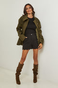 Manteau - Kaki