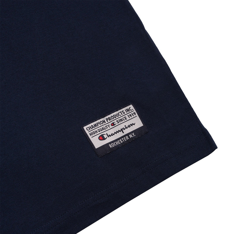 T-Shirt Champion Crewneck - Bleu