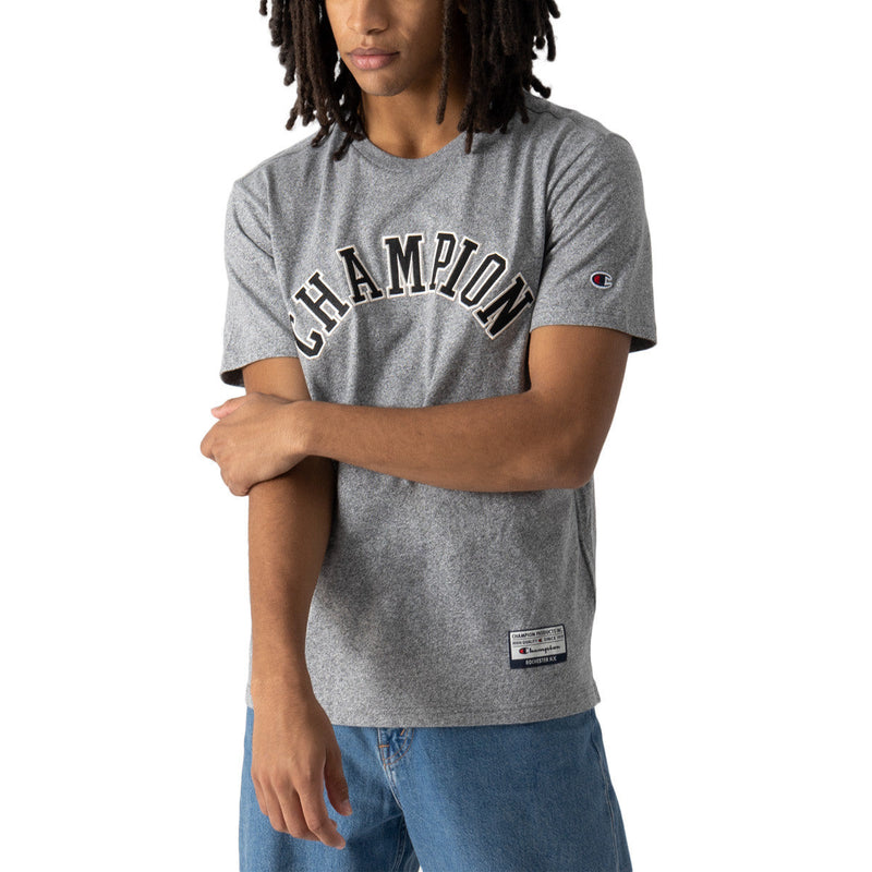 T-Shirt Champion Crewneck - Gris