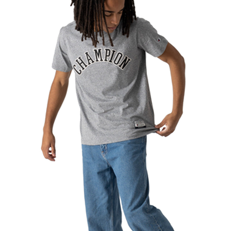 T-Shirt Champion Crewneck - Gris
