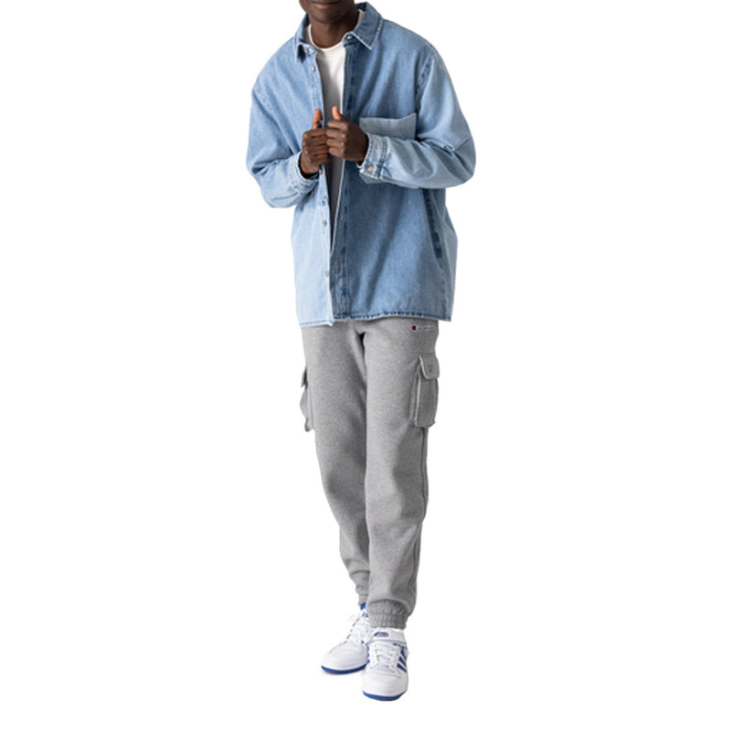 Pantalon De Survêtement Champion Elastic Cuff Cargo - Gris