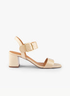 Sandali Sharon - Pelle verniciata - Beige