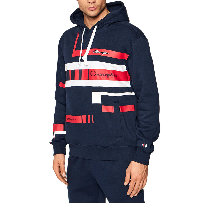 Sweat À Capuche Champion Reverse Weave - Bleu