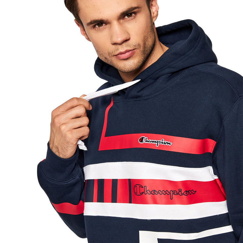 Sweat À Capuche Champion Reverse Weave - Bleu