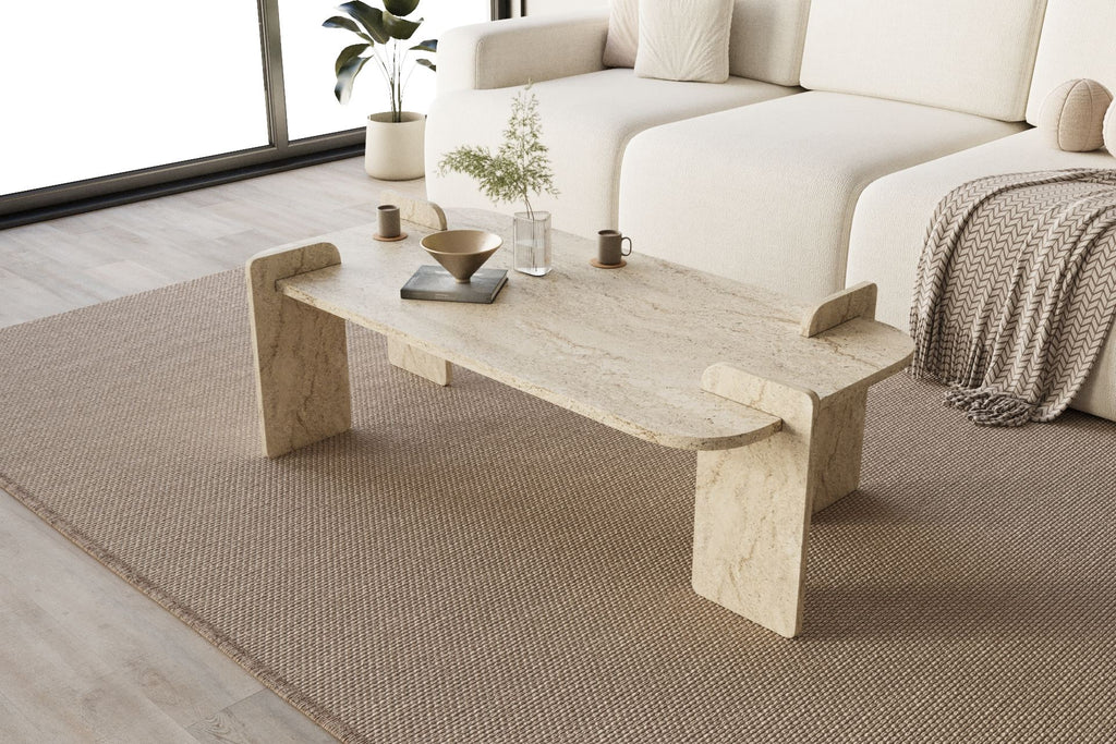 Lovge - Mesa de Centro - Travertine