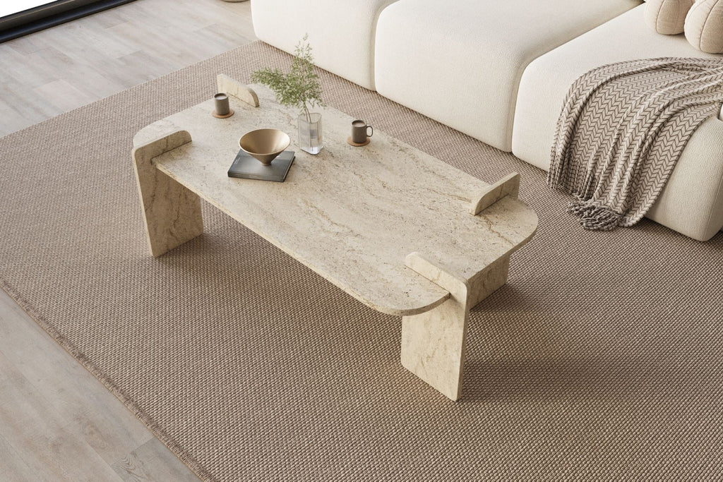 Lovge - Mesa de Centro - Travertine