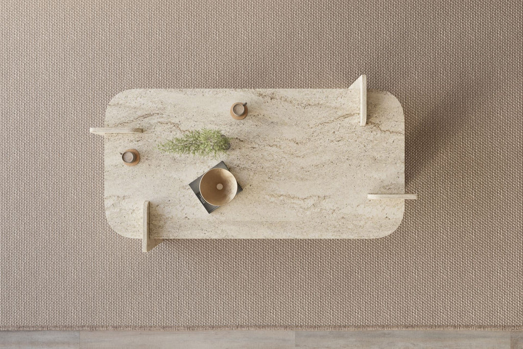 Lovge - Mesa de Centro - Travertine
