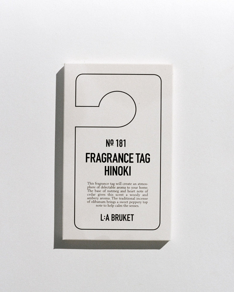 181 · Étiquette Parfumée · Hinoki
