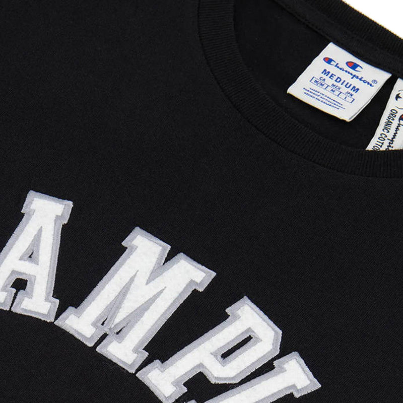 T-Shirt Champion Crewneck - Noir