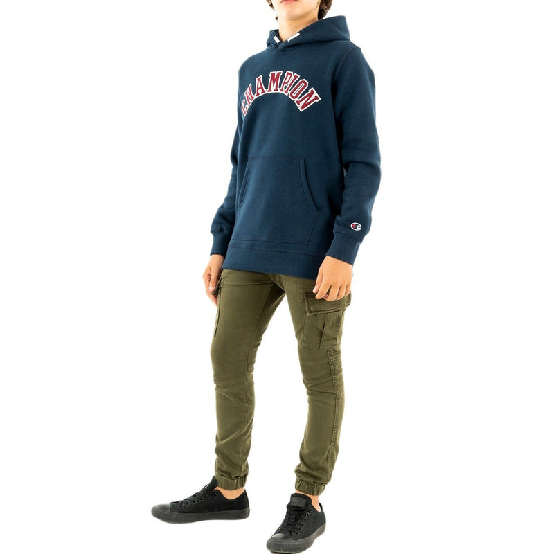 Sweat Champion À Capuche - Bleu