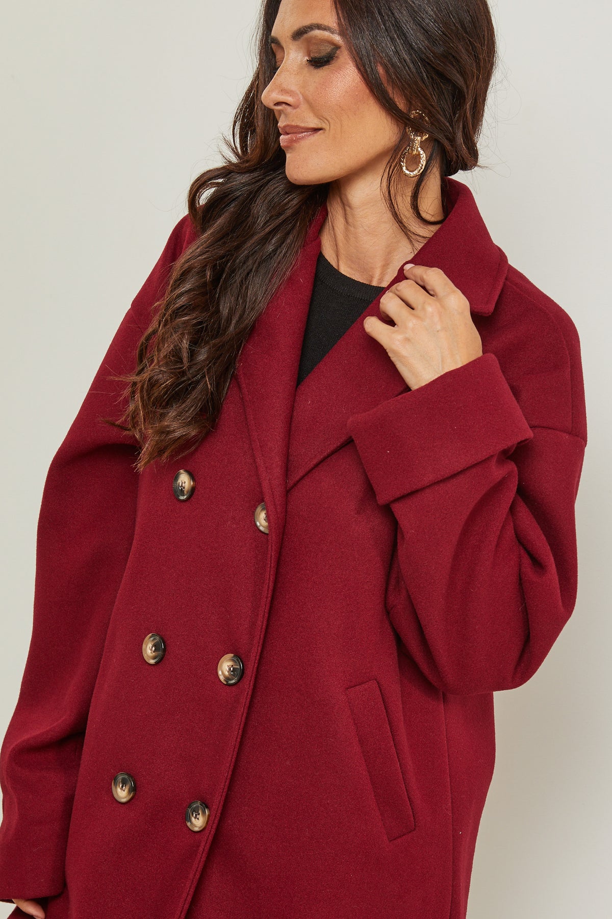 Manteau - Bordeaux