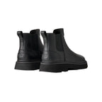 UGG M Chelsea Lug Leather Boots - Black