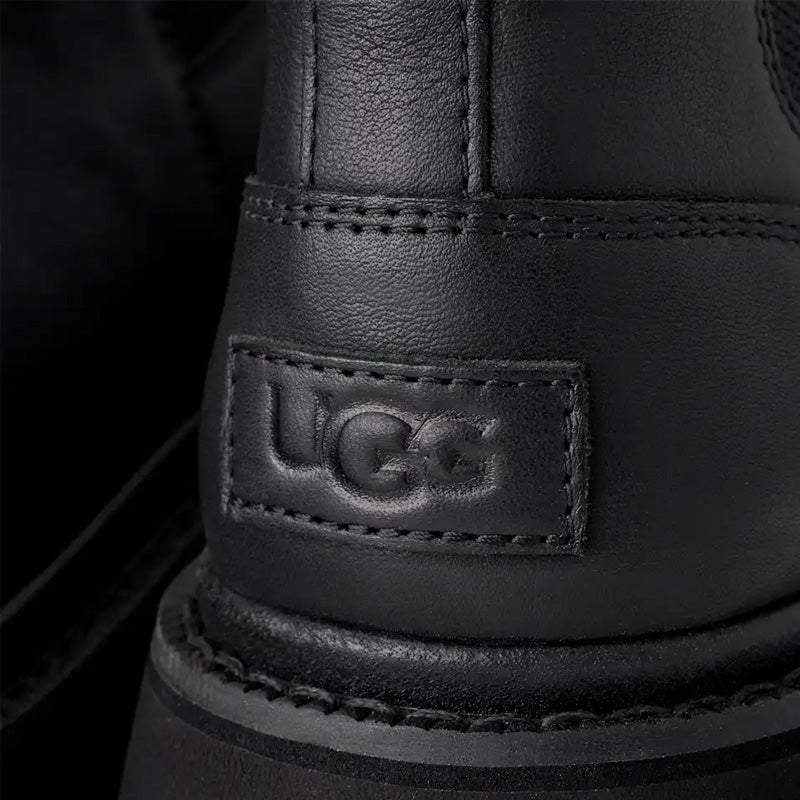 Boots Ugg M Chelsea Lug Leather - Noir