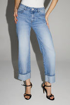 Denim Kate Straight Light Blue Fabriqué Au Portugal