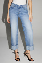 Denim Kate Straight Light Blue Fabriqué Au Portugal