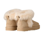 Boots Ugg Classic Ultra Mini Chalet - Beige Clair
