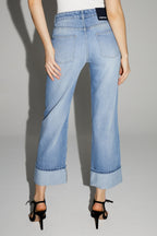 Denim Kate Straight Light Blue Fabriqué Au Portugal