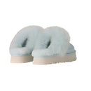 Chaussons Slippers Ugg Disquette Chalet - Bleu Ciel