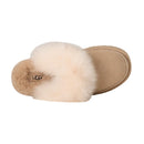 Chaussons Slippers Ugg Disquette Chalet - Beige Clair